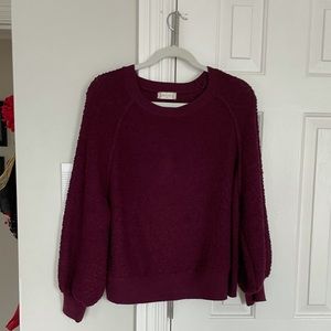 (2/$15) Altard state oversized balloon sleeve sweater